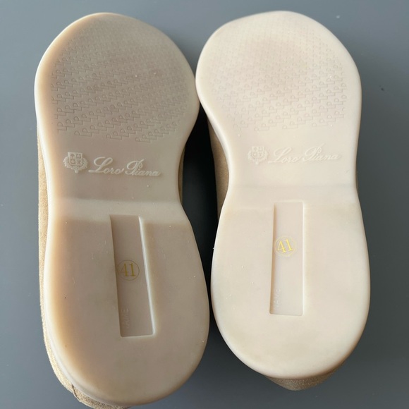 [41/US8]Loro Piana Men's Tan Summer Open Walk Ankle Light Suede Boots EUC - Picture 12 of 14